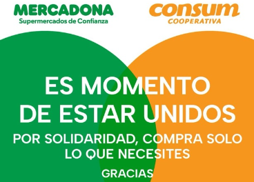 Mercadona y Consum piden unidad