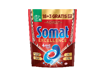 Henkel lanza Somat Excellence 4 en 1 Caps