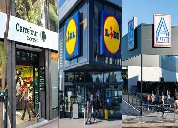 Carrefour, Lidl y Aldi lideran las bajadas de PVP