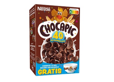Nestlé celebra los 40 años de Chocapic