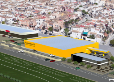 Infografía del nuevo Parque Comercial Trocadero