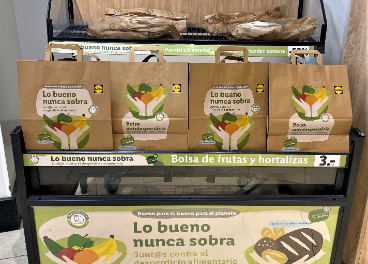 Lidl evita el desperdicio alimentario