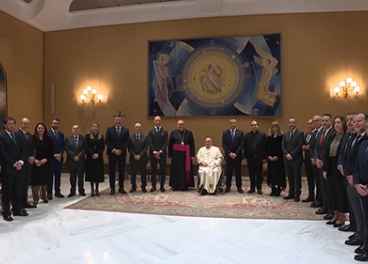 El papa Francisco recibe a Covirán