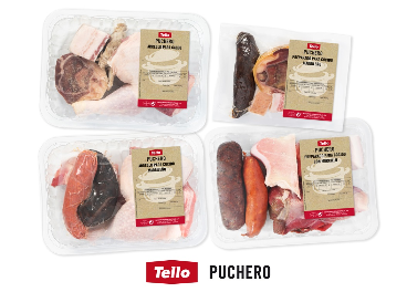 Tello lanza la gama Puchero para cocidos y caldos