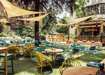 Interior de Casa Corona, en Madrid