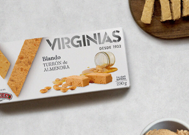 Turrón blando de almedra Virginias