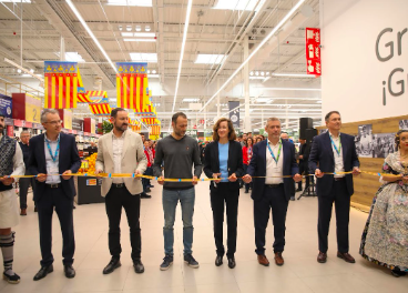 Carrefour reabre su tienda de Alfafar