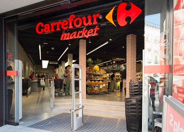 Carrefour testa el pago con la palma de la mano