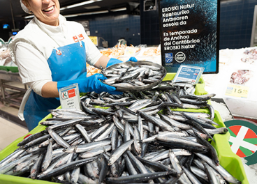 Eroski, temporada de anchoa 