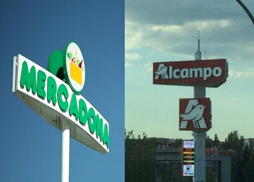 Mercadona y Alcampo se retan en Aragón