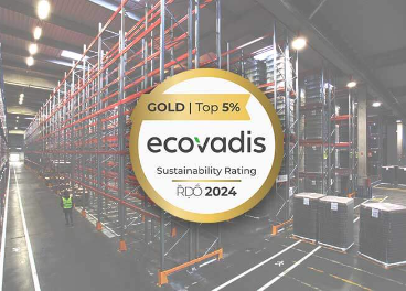 AR Racking renueva su certificación EcoVadis Oro