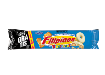  Filipinos con galleta Dinosaurus