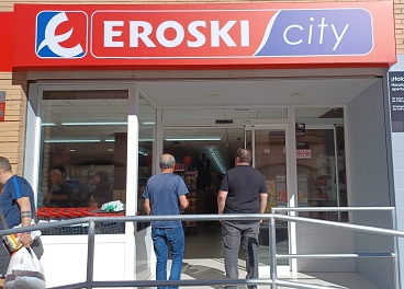 Eroski roza el 30% del súper en Navarra