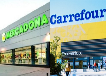 Mercadona y Carrefour pierden terreno