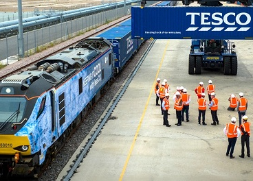 Tesco, de la carretera al ferrocarril