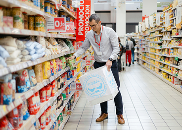 Donación de Alcampo a bancos de alimentos