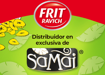 Frit Ravich distribuye en exclusiva Samai    